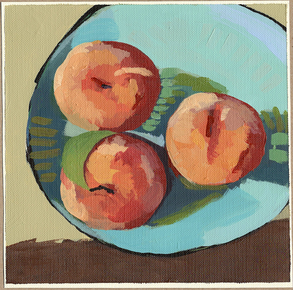 Three Peaches
